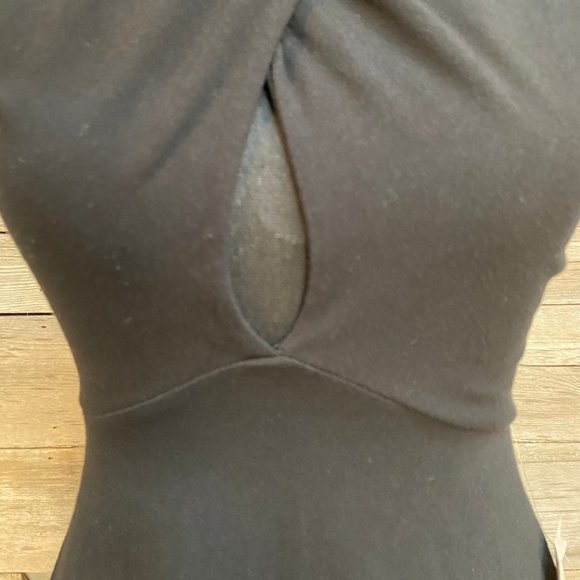 🖤American Apparel Black Halter Keyhole Dress - Picture 3 of 8